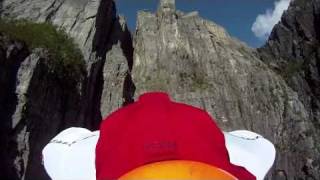 Prekestolen basejump wingsuit [upl. by Furey]