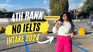 Study in this university without IETS Intake 2024 for Bachelor’s Master’s courses [upl. by Ellecrag]