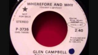 Wherefore and Why Studio Version by Glen Campbell [upl. by Donnell]