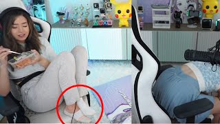 BRAND NEW POKIMANE Thicc Bonus Feet 😍 Faap NO NUT NOVERMBER CHALLENGE [upl. by Jolanta]