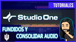 Fundidos Y Consolidar Audio En Studio One [upl. by Eirojam]