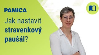 Jak v programu PAMICA nastavit stravenkový paušál [upl. by Nell]