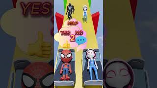 GTA V New Kiss Run Funny Spidey vs Spider Gween Epic Challenge gta [upl. by Oberg441]