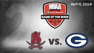 2024 Kelly Benefits MIAA Lacrosse Game of the Week 2 Archbishop Spalding at Gilman [upl. by Novehs283]