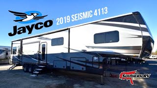 2019 RV Jayco Seismic 4113 Toy Hauler Southern RV in McDonough GA [upl. by Manny]