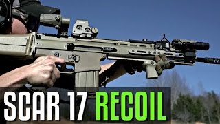 Scar 17 Recoil Demonstration [upl. by Skyler]