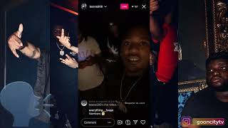 Lil Durk artist Boona Responds to Rooga GD Anthem quotBDs been in the Doorquot [upl. by Darce]