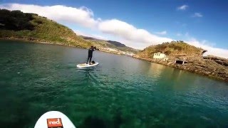 Azores SUP Adventures  SUP Ilhéu de Vila Franca do Campo [upl. by Xella]