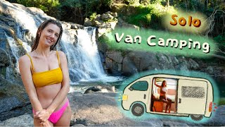 Solo Van Camping Adventure with Minsi ✨ [upl. by Ylrak]