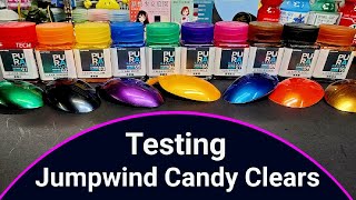 Testing Jumpwind Candy Clear Colors [upl. by Mullac812]