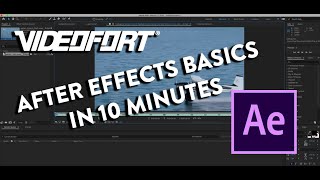 The Basics of After Effects in 10 Minutes  Adobe CC 2019 [upl. by Onilatac]