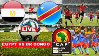 Egypt vs DR Congo Live Stream Africa Cup of Nations AFCON Football Match Today Score Pharaohs Direct [upl. by Inan]