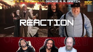 StayingOffTopic Reacts J R R Tolkien vs George R R Martin Epic Rap Battles of History  erb [upl. by Emiline]