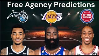 NBA Free Agency Predictions [upl. by Sanferd350]