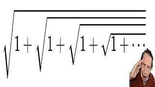 INFINITE SQUARE ROOT SQRT1SQRT1SQRT1 GOLDEN RATIO [upl. by Hoashis933]