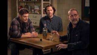 Supernatural 14X13  John Winchester Family Reunion Scene [upl. by Lody4]