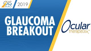 Ocular Therapeutix  Glaucoma Breakout at OIS  AAO 2019 [upl. by Ennayhc]