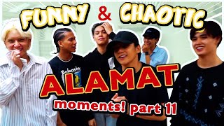 Eng sub ALAMAT Funny and Chaotic moments part 11  PPOP [upl. by Ahsienod]