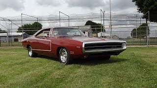 1970 Dodge Charger RT Hemi 426 4 Speed in Burnt Orange amp Start Up My Car Story with Lou Costabile [upl. by Emoreg]