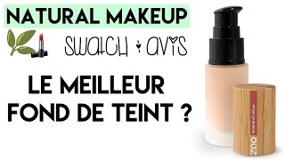 Soie de teint Zao  Swatch amp Avis [upl. by Quickel]