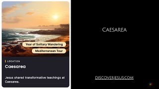 Spiritual Dialogues in Caesarea Jesus Meetings and Lessons [upl. by Vola248]