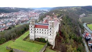 Willibaldsberg Castle in Germany [upl. by Crescint]