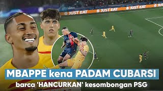 Menghabisi ‘KESOMBONGAN PSG’ melumpuhkan Mbappe yang BUAT Barca selangkah ke SEMIFINAL UCL [upl. by Kaylyn]