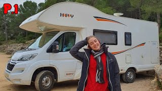 ¡Viajando 13 días en autocaravana en pleno invierno  Vanlife ★ Parte 1 [upl. by Enylekcaj]