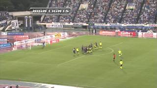 Gamba Osaka vs Yokohama F·Marinos Highlights  JLeague 2011 180611 [upl. by Pentheam]