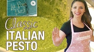 How to Make Classic Italian Pesto from Scratch Recipe [upl. by Bullard838]