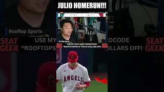 Julio Rodriguez HOMERUN Mariners Angels MLB [upl. by Notslar]