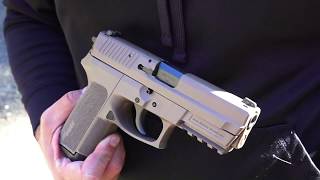 SIG Sauer SP2022 DPM Systems Recoil Reduction System [upl. by Jordison]