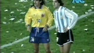 Argentina 0Colombia 5 para la Copa Mundial de Fútbol 1994 parte 7 [upl. by Notyard]