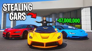 Robbing SECRET Underground Car Meet in GTA 5 [upl. by Sumerlin13]