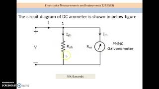 DC AMMETER SINGLE RANGE [upl. by Amadus]