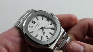 TiffanyBlue Patek Philippe Nautilus 5711  WATCHGUYNYC [upl. by Lenej649]