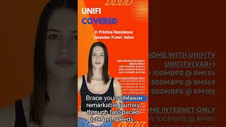 unifi covered D Pristine Residence Iskandar Puteri Johor [upl. by Silyhp]