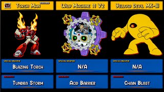 MEGA MAN 11 All Bosses [upl. by Strenta]