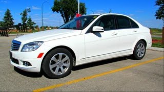 2011 Mercedes Benz C250 4Matic Start up Walkaround and Vehicle Tour [upl. by Peyter]