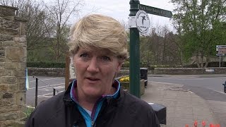 Clare Balding completes the Nidderdale way for Radio 4 Ramblings programme [upl. by Eittam]