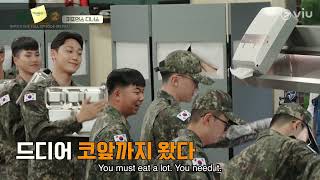 Lee Do Hyuns Military Life  The Backpacker Chef 2 EP 2  Viu ENG SUB [upl. by Erastus]