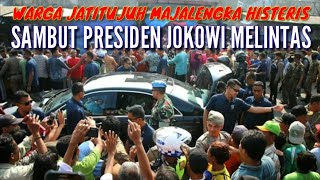 Presiden Joko Widodo Berbagi Souvenir Jatitujuh Majalengka [upl. by Hedy329]