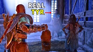 God of War Ragnarök  Freeing the Real Tyr Broken Prison Chain Puzzle Guide [upl. by Ydnahs]