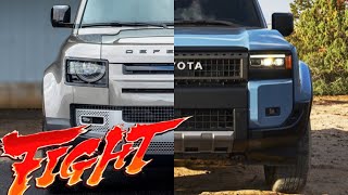 2024 Land Rover Defender VS 2024 Toyota Land Cruiser Overview Spec Price [upl. by Landing]