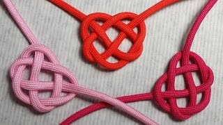 Celtic Heart Knot The easiest way to do [upl. by Netsirt]