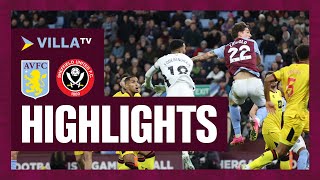 MATCH HIGHLIGHTS  Aston Villa 11 Sheffield United [upl. by Odranoel164]