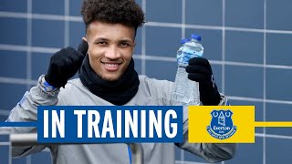 GBAMIN STEPS UP RECOVERY  SHARP SHOOTING  EVERTON IN TRAINING AHEAD OF FA CUP QUARTERFINAL TIE [upl. by Eckhardt375]