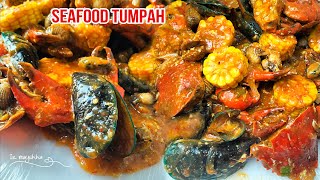 RESEP SEAFOOD TUMPAH TERENAK BIKINNYA MUDAH [upl. by Esiuol]