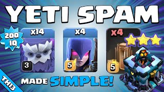 UR Th 13 Attack Strategy  Yeti Witch Strategy  Never Failed clashofclans sumit007yt [upl. by Tilly]