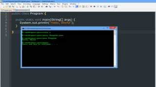 Using Notepad to Compile and Run Java Programs [upl. by Greyson]